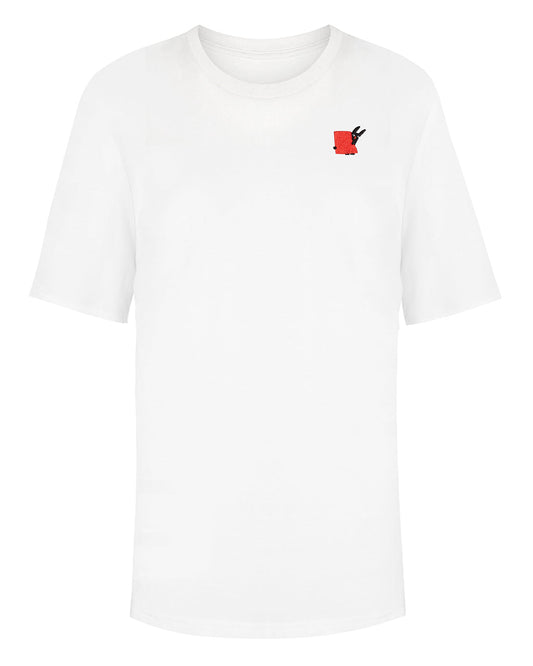 Pierre Buttin Embroidered T-Shirt White