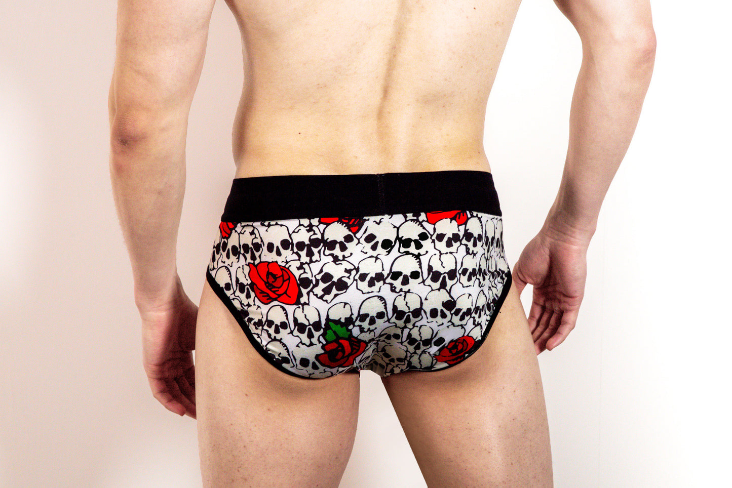 Skull and Roses Briefs