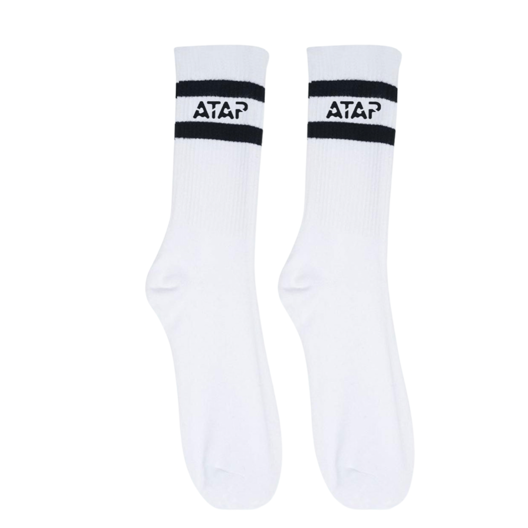 Logo Socks - White